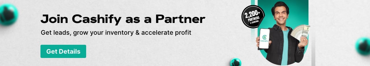Become Cashify Partner