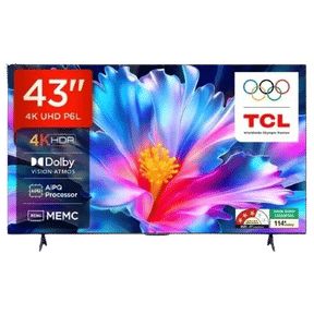 TCL 43P6L 43 inch (109 cm) LED 4K