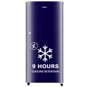 Whirlpool 205 WDE CLS 3S Sapphire Blue-Z 184 Ltr Single Door