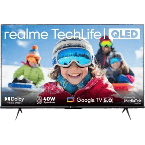 Realme TechLife 55UHDGQRVSAQ 55 inch (139 cm) QLED 4K