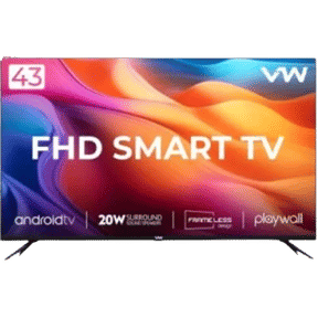 VW Playwall Frameless Series VW43F2 43 inch (109 cm) LED Full HD