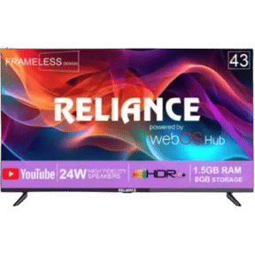 Reliance RGT43WB3972UHD 43 inch (109 cm) QLED 4K