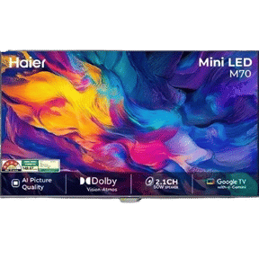 Haier M70 55M70UHMINI 55 inch (139 cm) Ultra HD 4K Smart Mini LED