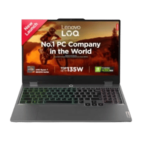 Lenovo LOQ 15AHP9 (83DX00CTIN) (AMD Octa Core Ryzen 7/16 GB/1 TB SSD/Windows 11/8 GB)