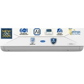 Carrier CAI18EE3R36W1 1.5 Ton 3 Star Inverter Split AC