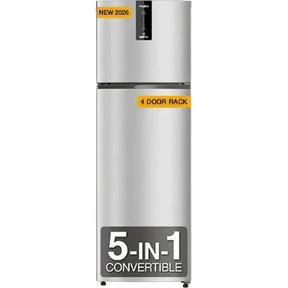 Whirlpool IF INV 278 Lunar Steel Conv-Y 235 Ltr 3 Star Double Door