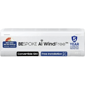 Samsung Bespoke WindFree AR60H24D13W 2 Ton 3 Star Inverter Split AC