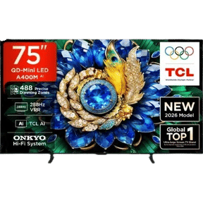 TCL 75A400M 75 inch (190 cm) (190 cm) Ultra HD 4K Smart Mini LED