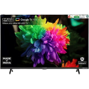 Croma CREL043UGL333850 43 inch (109 cm) LED 4K