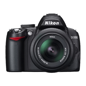 Nikon D3000 10.2MP DSLR - Refurbished