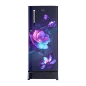 Whirlpool 205 WDE ROY 2S SAPPHIRE BLOOM-Z 184 Ltr Single Door