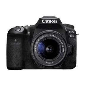 Canon EOS 90D (EF-S 18-55mm f/3.5-f/5.6 IS STM Kit Lens) Digital SLR