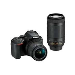 Nikon D5600 (AF-P DX 18-55mm f/3.5-f/5.6G VR and AF-P DX 70-300mm f/4.5-f/6.3G ED VR Dual Kit Lens) Digital SLR