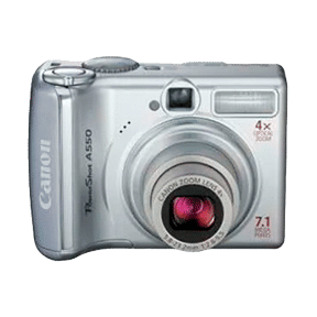 Canon PowerShot A550 Point and Shoot