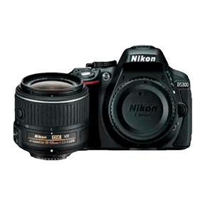 Nikon D5300 (AF-P DX 18-55mm f/3.5-f/5.6G VR Kit Lens) Digital SLR