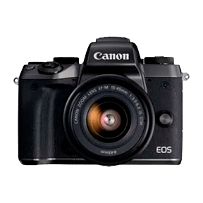 Canon EOS M5 (EF-M 15-45mm f/3.5-f/6.3 IS STM Kit Lens) Mirrorless