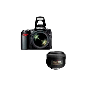 Nikon D90 (AF-S DX 18-105mm VR and AF-S DX 35mm f/1.8G Kit Lens) Digital SLR