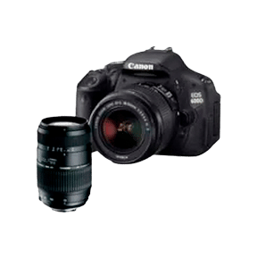Canon EOS 600D (EF-S 18-55mm f/3.5-f/5.6 IS II and AF 70-300mm f/4-f/5.6 Kit Lens) Digital SLR