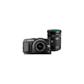 Olympus PEN E-PL5 Double Zoom(14-42mm f/3.5-f/5.6 II R and 40-150mm f/4-f/5.6 R Kit Lens) Mirrorless
