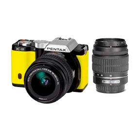 Pentax K-01 (DAL 18-55mm f/3.5-f/5.6 and 50-200mm Dual Kit Lens) Mirrorless