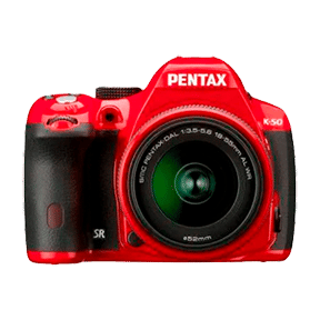 Pentax K-50 (DA 18-55 mm f/3.5-f/5.6 AL WR Kit Lens) Digital SLR