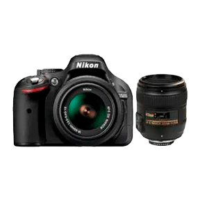 Nikon D5200 (AF-S 18-55 mm f/3.5-5.6 VR II Kit and AF-S 50 mm f/1.8G Lens) Digital SLR