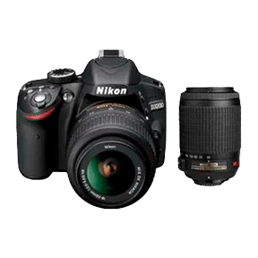 Nikon D3200 (AF-S 18-55 mm f/3.5-5.6 VR II Kit and AF-S 55-200 mm f/4-5.6G ED VR II Lens) Digital SLR