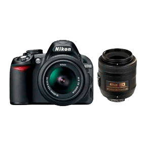Nikon D3100 (AF-S 18-55 mm f/3.5-5.6 VR Kit and AF-S DX 35 mm f/1.8G Lens) Digital SLR