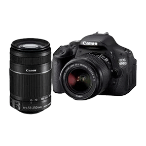 Canon EOS 600D Kit III (EF-S 18-55 mm IS II and EF-S 55-250 mm IS II) Digital SLR