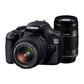Canon EOS 1100D (EF-S 18-55 mm IS II and EF-S 55-250 mm Lenses) Digital SLR