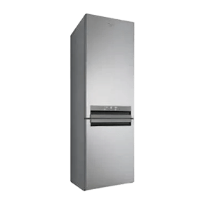 Whirlpool BM 425 Optic Inox Steel 2S 395 Ltr Double Door