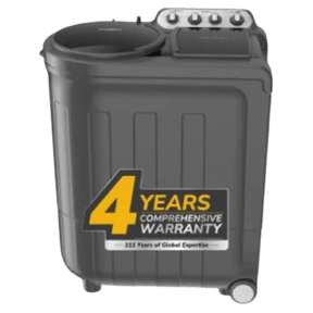 Whirlpool MAGIC CLEAN 7.5 GREY DAZZLE 7.5 Kg Semi Automatic Top Load