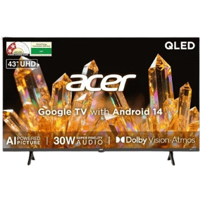 Acer Ultra V Series AR43QDVGU2875BD 43 inch (109 cm) QLED 4K