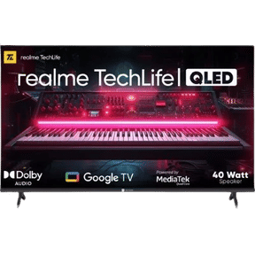 Realme TechLife CineSonic Q 32HDGQRVS2Q 32 inch (81 cm) QLED HD-Ready