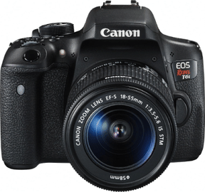 Canon EOS Rebel T6i DSLR Camera - Refurbished