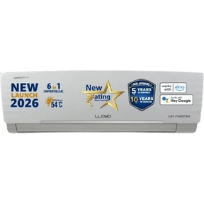Lloyd GLS18V5AGGGW 1.5 Ton 5 Star Inverter Split AC