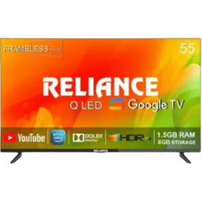 Reliance RGT55GT2487UHD 55 inch (139 cm) QLED 4K