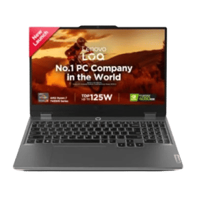 Lenovo LOQ 15ARP9 (83JC00EGIN) (AMD Octa Core Ryzen 7/24 GB/512 GB SSD/Windows 11/6 GB)