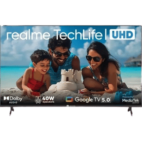 Realme TechLife 43UHDGDRVSAB 43 inch (109 cm) LED 4K