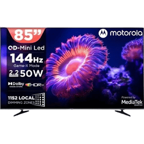 Motorola 85UHDGMMWBKQ 85 inch (215 cm) Ultra HD 4K Smart Mini LED