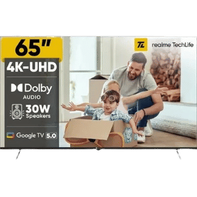Realme TechLife 65UHDGDRDDVB 65 inch (165 cm) LED 4K