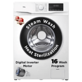 TCL TWF75-P6S 7.5 Kg Fully Automatic Front Load