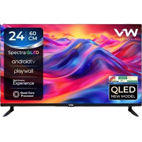 VW VW24SFL 24 inch (60 cm) HD Ready Smart QLED