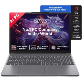 Lenovo IdeaPad Slim 3 15AHP10 (83KA0048IN) (AMD Octa Core Ryzen 7/16 GB/512 GB SSD/Windows 11)