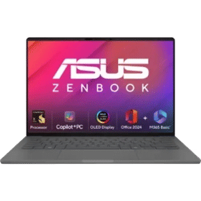 Asus Zenbook A14 OLED UX3407RA-QD054WS (Snapdragon X Elite Dodeca Core/16 GB/512 GB SSD/Windows 11)