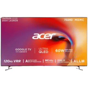 Acer Super Series AR85QDXGU2875AT 85 inch (215 cm) QLED 4K