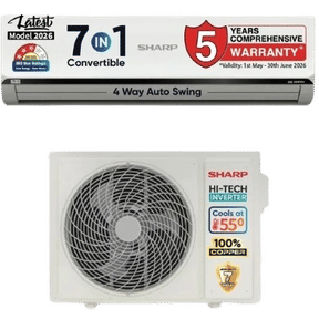 Sharp AH-SI24V3B-SCN 2 Ton 3 Star Inverter Split AC