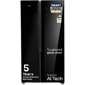 Godrej RS EONVELVET 580C RID GL BK 540 Ltr Side by Side Door