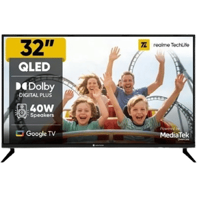 Realme TechLife 32HDGQRGHMQ 32 inch (81 cm) HD Ready Smart QLED