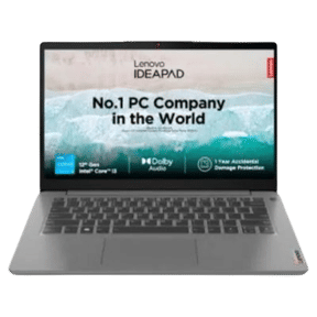 Lenovo IdeaPad 3 14IAU7 (82RJ00FUIN) (Core i3 12th Gen/8 GB/512 GB SSD/Windows 11)